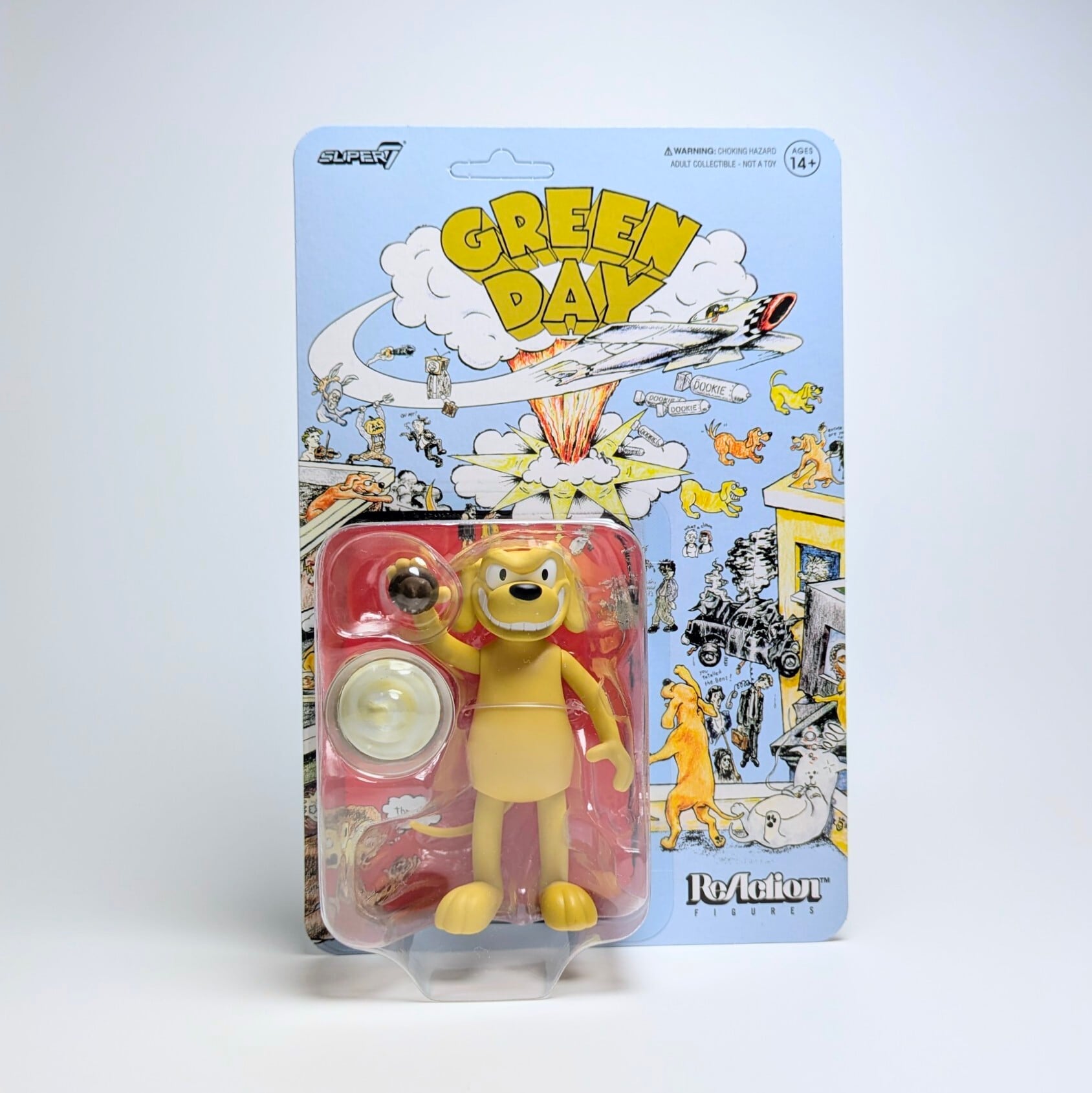 【 スーパー7 ReAction Figures 】GREEN DAY グリーン・デイ: ドゥーキー ドッグ / SUPER7 /スーパー7〚アメリカン雑貨 アメトイ〛