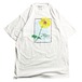 90s USA製 向日葵 ひまわり アート vintage T-shirt