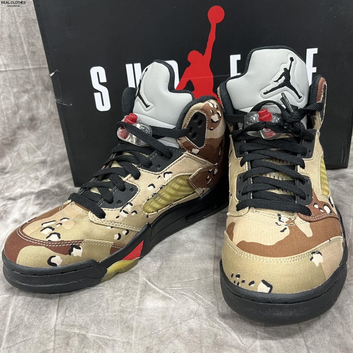 Supreme×NIKE/シュプリーム×ナイキ AIR JORDAN 5 RETRO/エアジョーダン