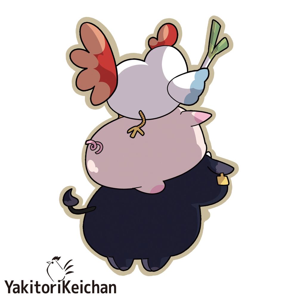 yakitorikeichan-017】焼鳥けいちゃんイラスト全面プリント