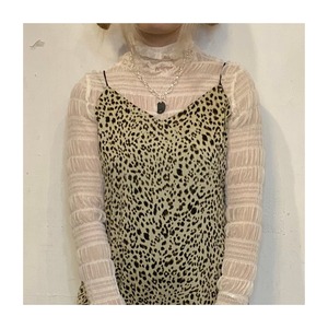 select 11031：shirring sheer tops