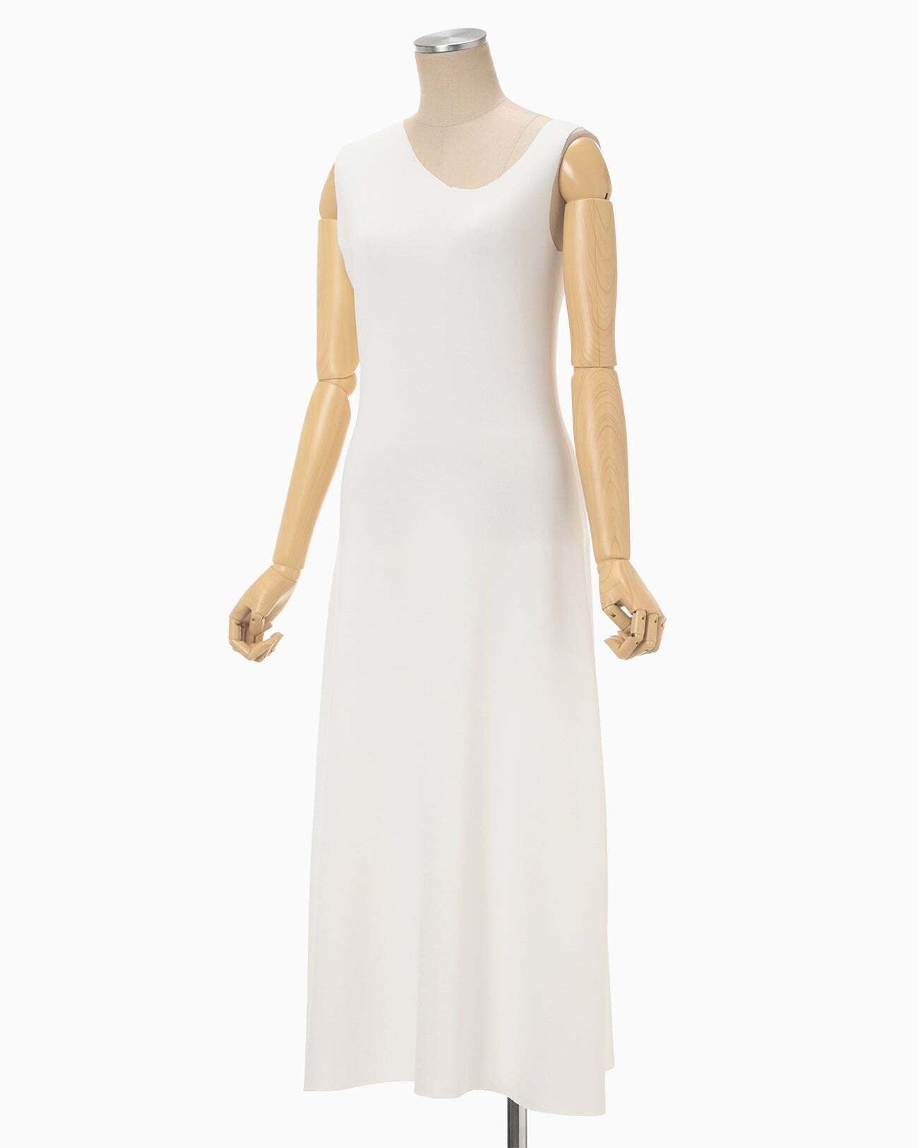 Mame Kurogouchi / マメクロゴウチ】Asymmetric Neck Knitted Dress