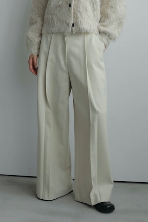 ànuke Tuck Pleats Pants タックプリーツパンツ Ivory