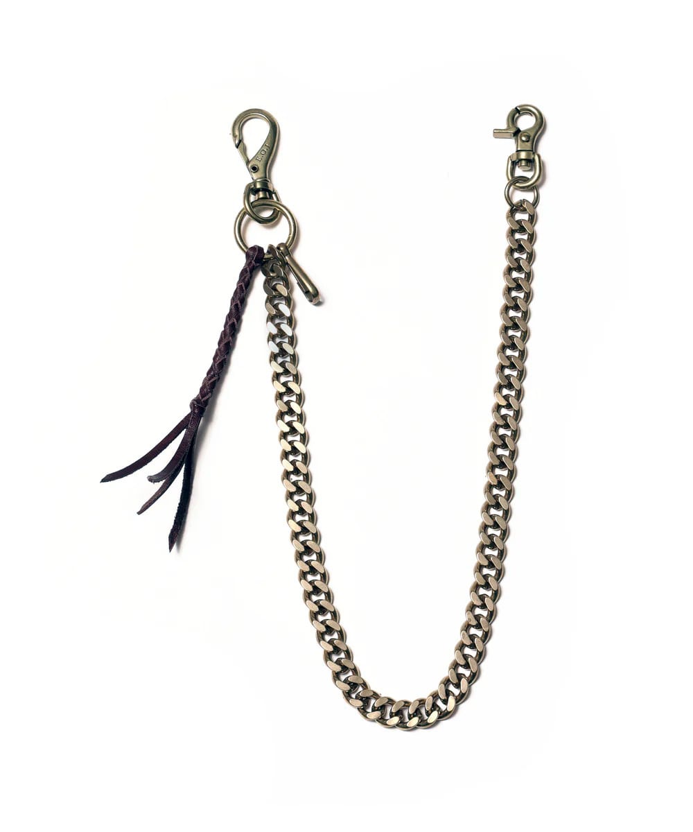 MR.OLIVE / WALLET BRASS CURB CHAIN | AFTERS STORE