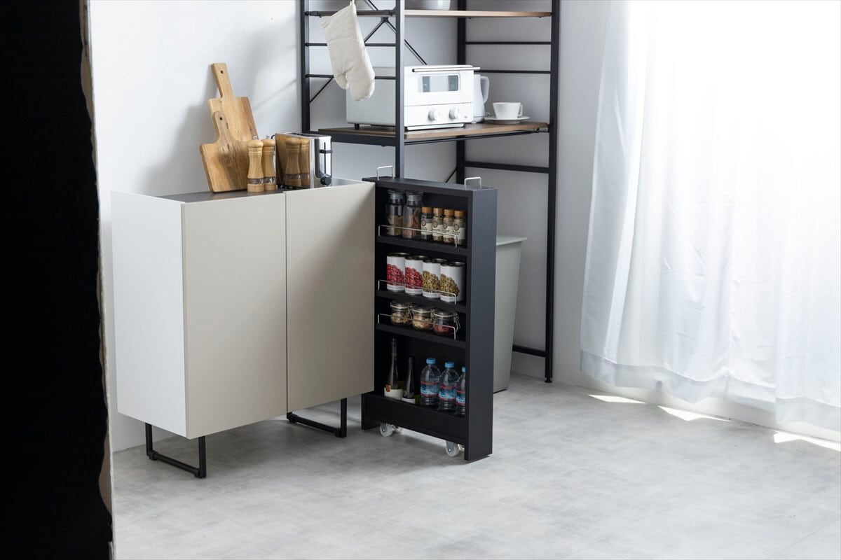 幅16cm】デッドスペースを有効活用できる隙間収納ラック | TKSKSHOP