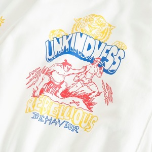 REBELLIOUS BEHAVIOR　コラボ　Hoodie　【white】　