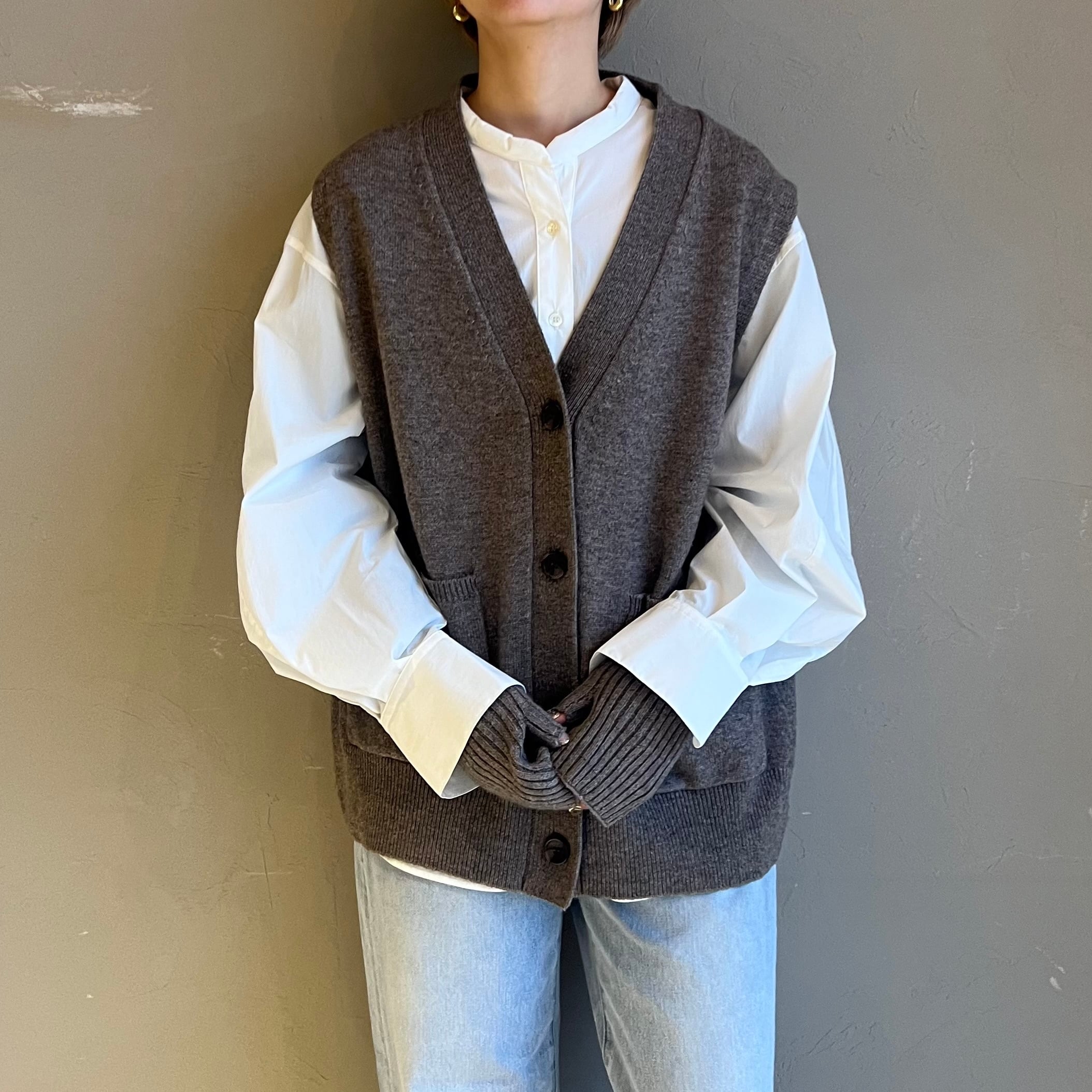 【 cafune;】アームウォーマーベスト