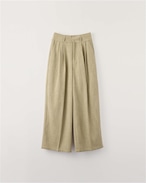 DU260515 Cut Off Tuck pants 【set up可】【T sizeあり】