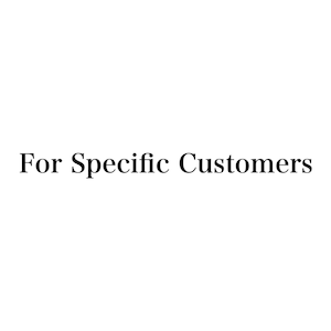 【For Specific Customers 】fahfnz