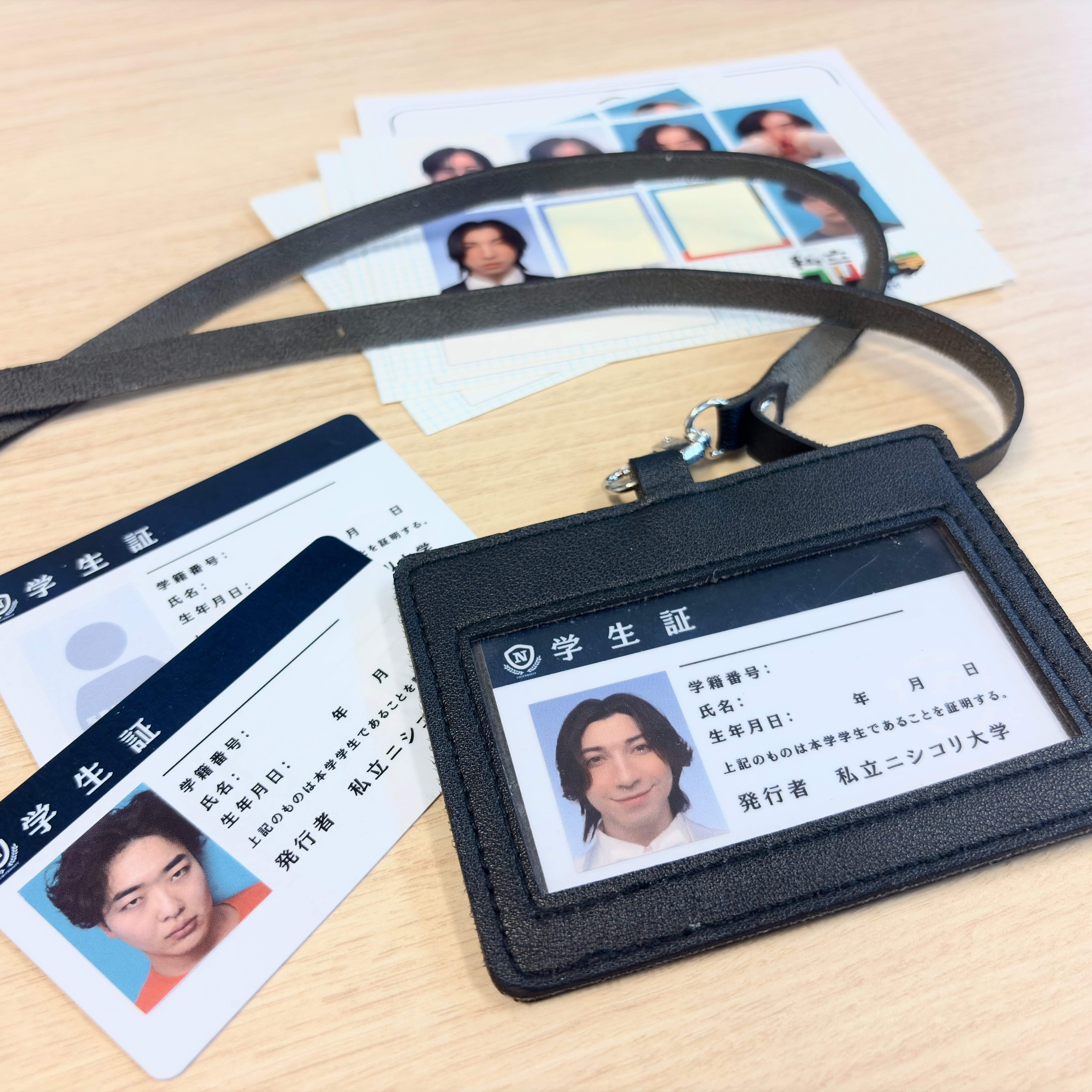 ニシコリ大学」学生証カード＆証明写真風ステッカー | JFN OFFICIAL