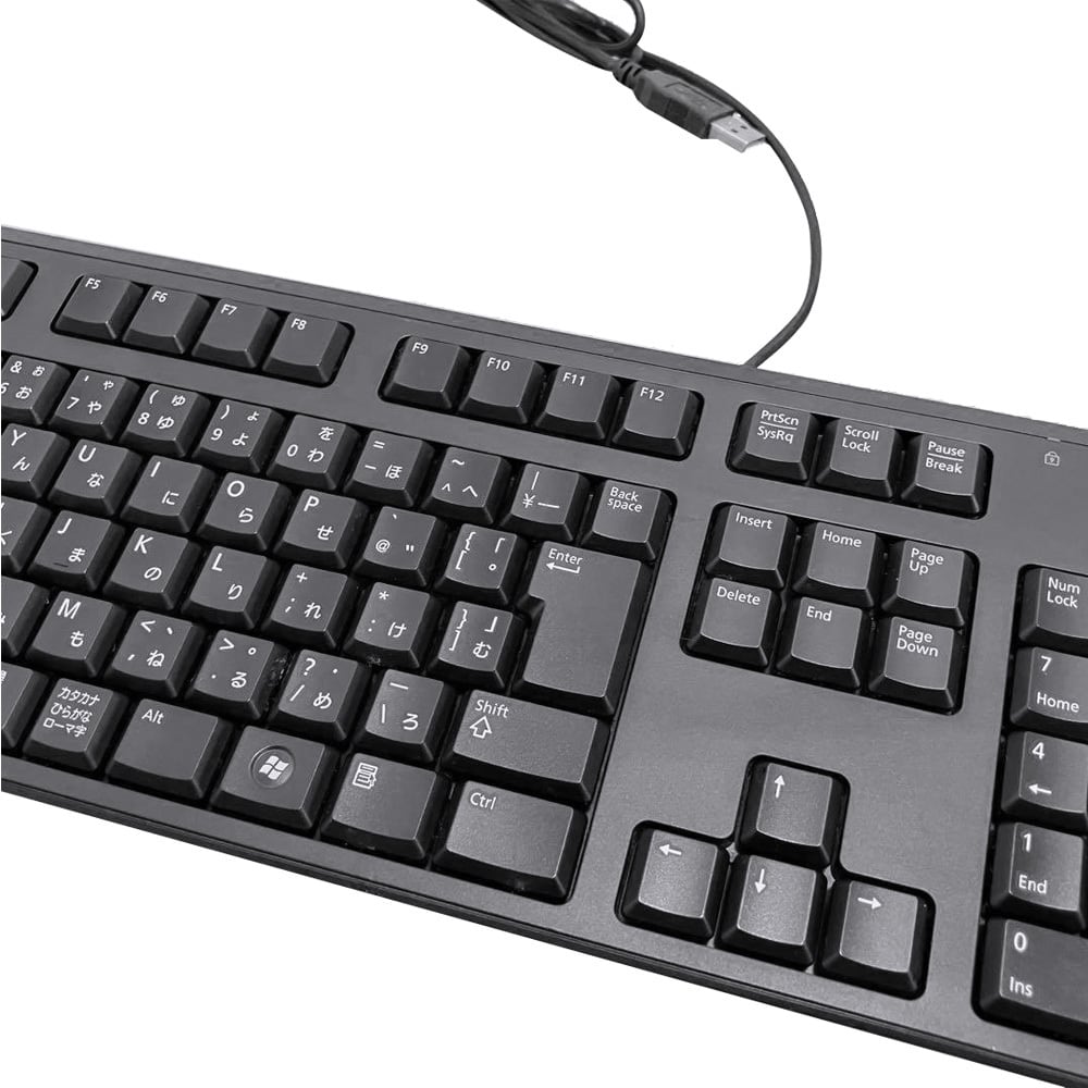 kbmsset Dell 純正 キーボードマウスセット 有線 日本語配列 USB接続