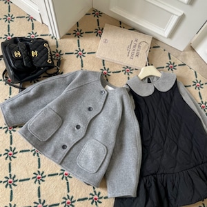 冬ラシャジャケットOR中綿入りワンピース