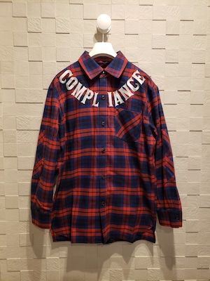 【再入荷】Check   RED