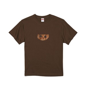 チャリティTシャツ　田中せり / シルエット茶猫