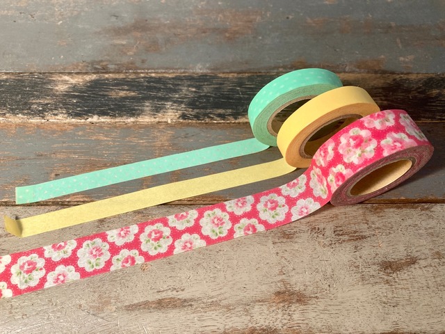 Kath Kidston（キャスキッドソン）マスキングテープ 3巻セット | irodori