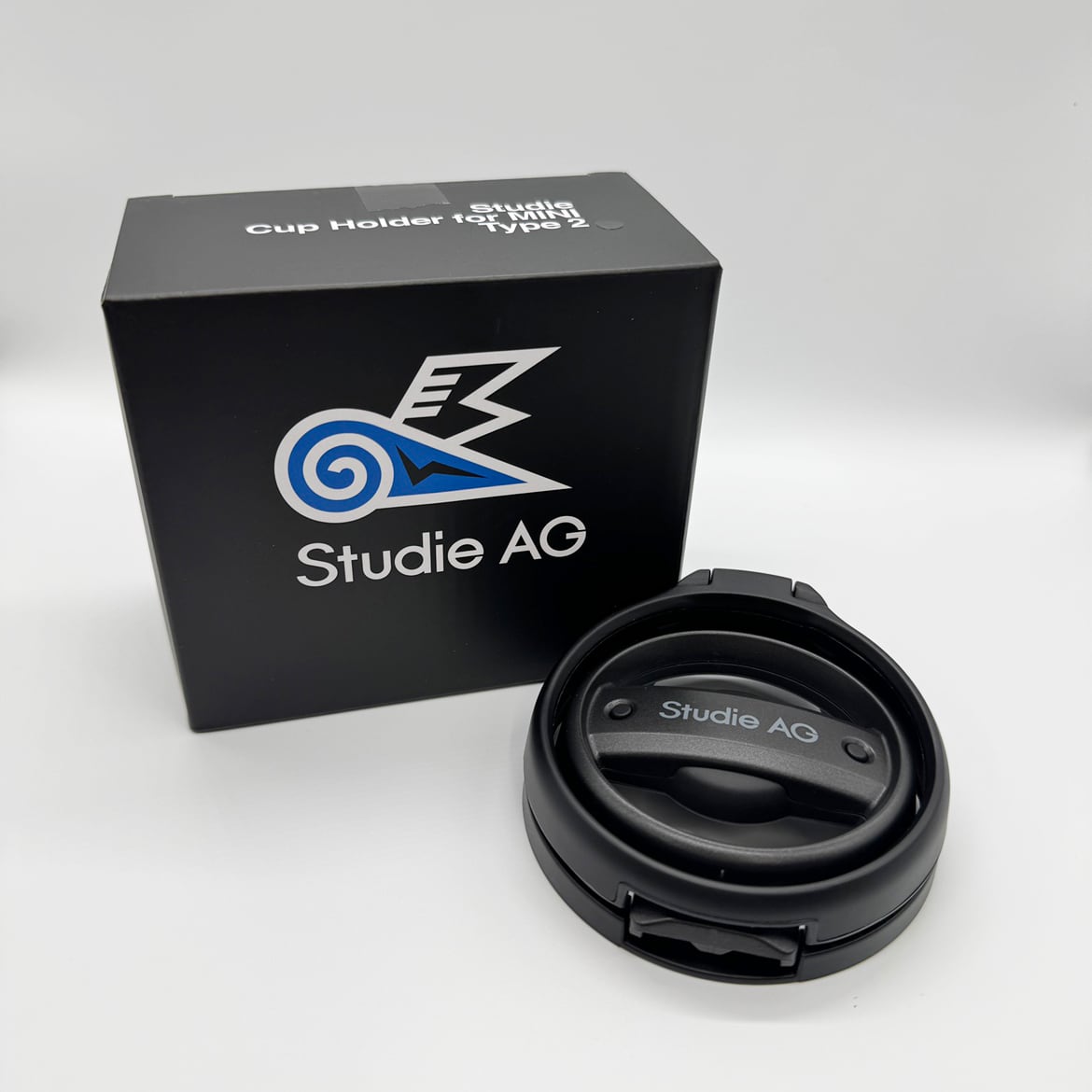 StudieAG MINI用　ドリンクホルダー 限定色ブラック　カップホルダー Studie AG Cup Holder for MINI Type2 カップホルダー ブラック | ミニ