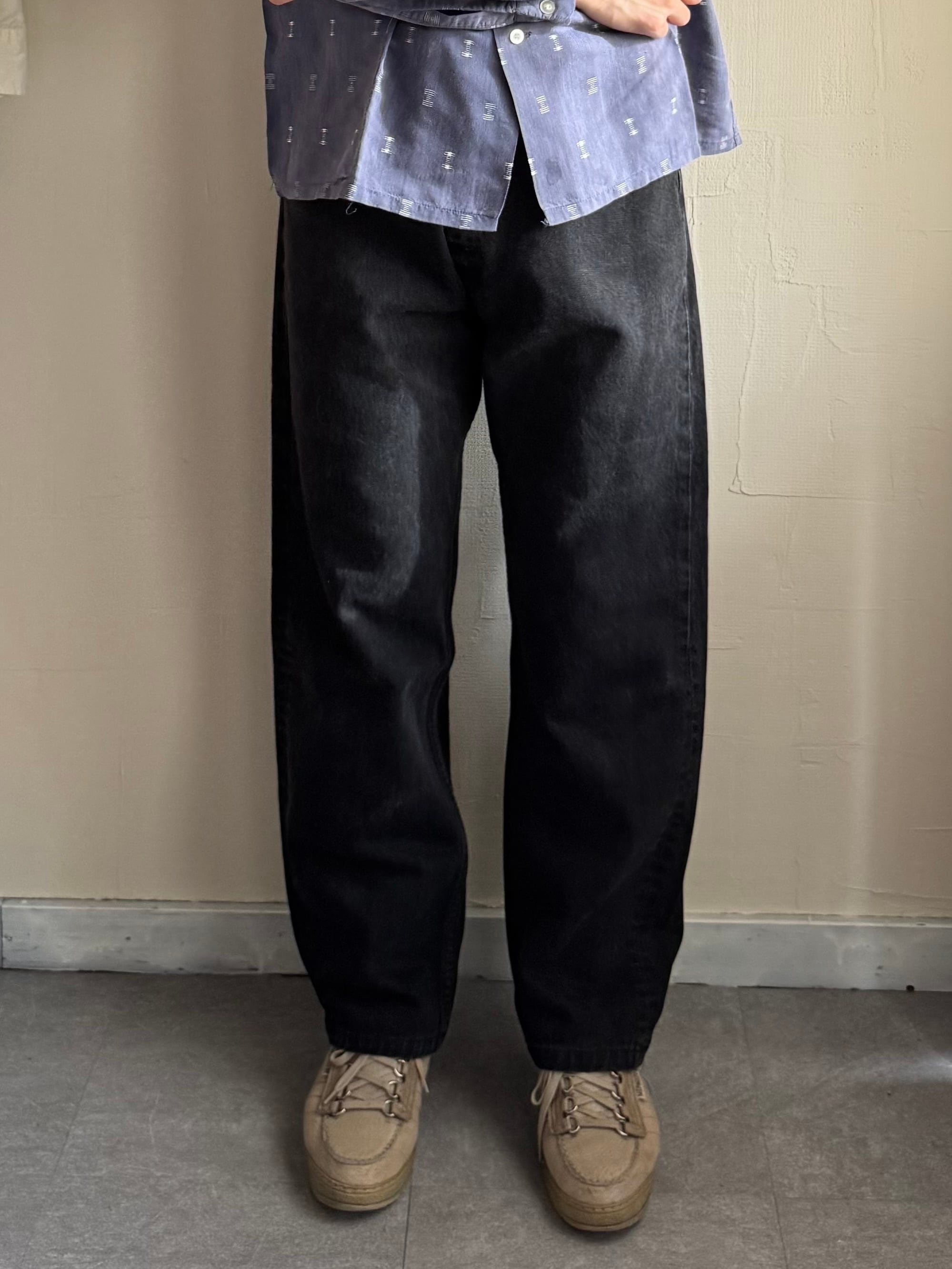 山内 高密度コットンボイルウェザー・立体切り替えパンツ2 gray | Pay ID