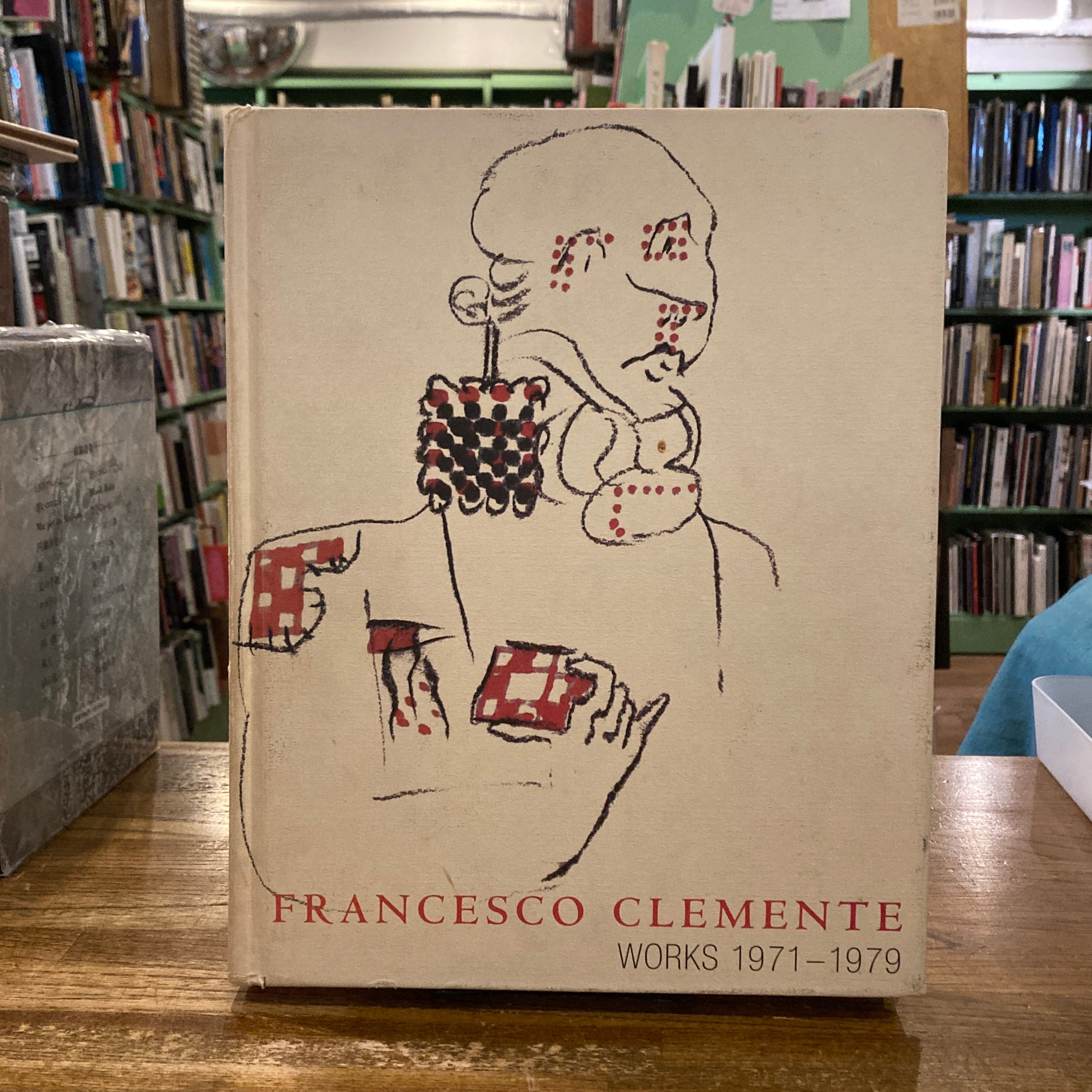 Francesco Clemente 作品集 洋書 Francesco Clemente Works 1971-1979 / Text by Jean Christophe