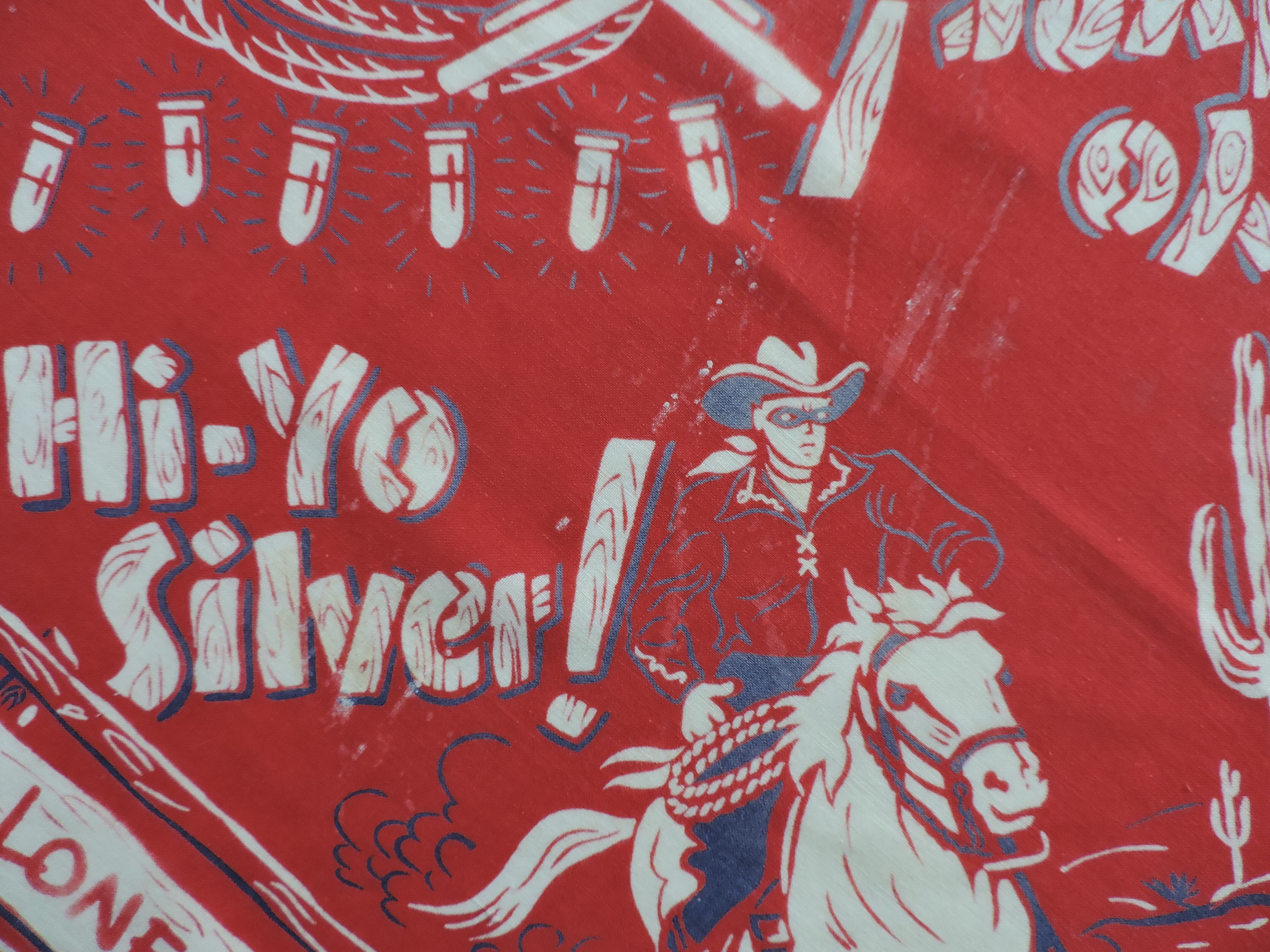 1960s The LONE RANGER (ローンレンジャー) ヴィンテージバンダナ | PAY ID