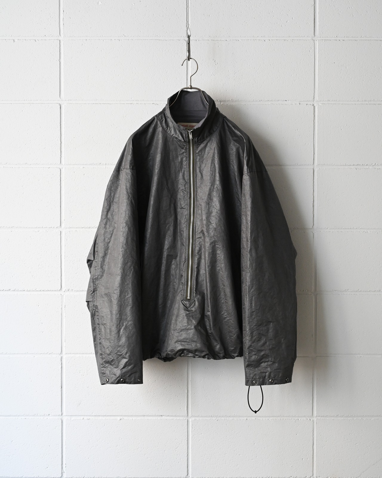 barbell object くく ウールノースリーブ(brown)