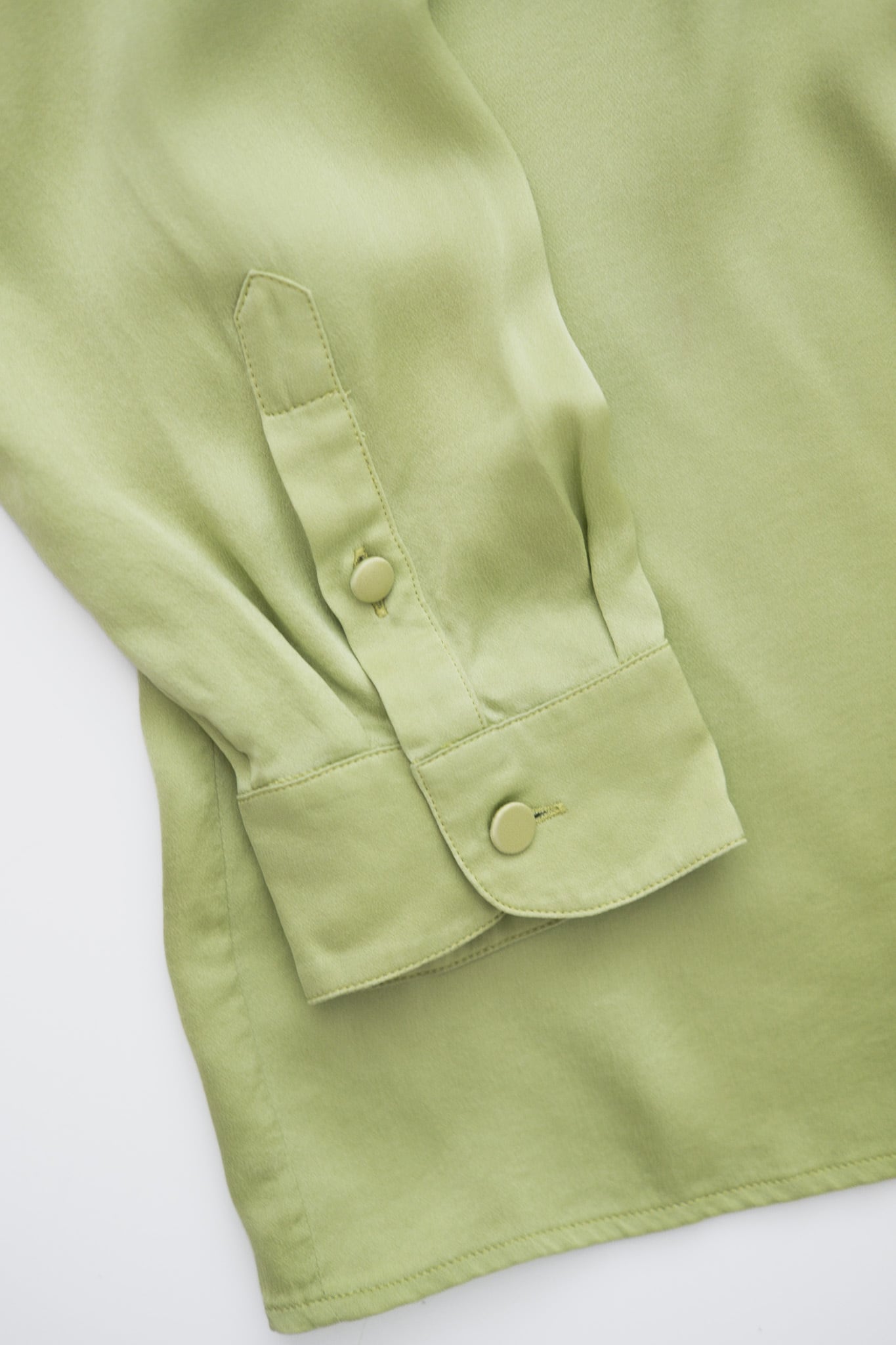 94-04] “GUCCI” Silk Tie-Neck Uniform Blouse（Designe by Tom Ford