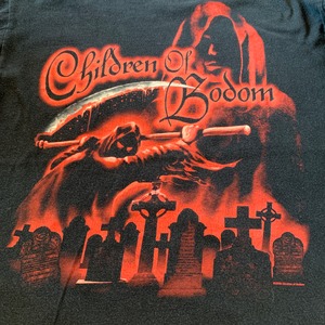 【children of bodom】 バンドTシャツ メタル デスメタル バンt