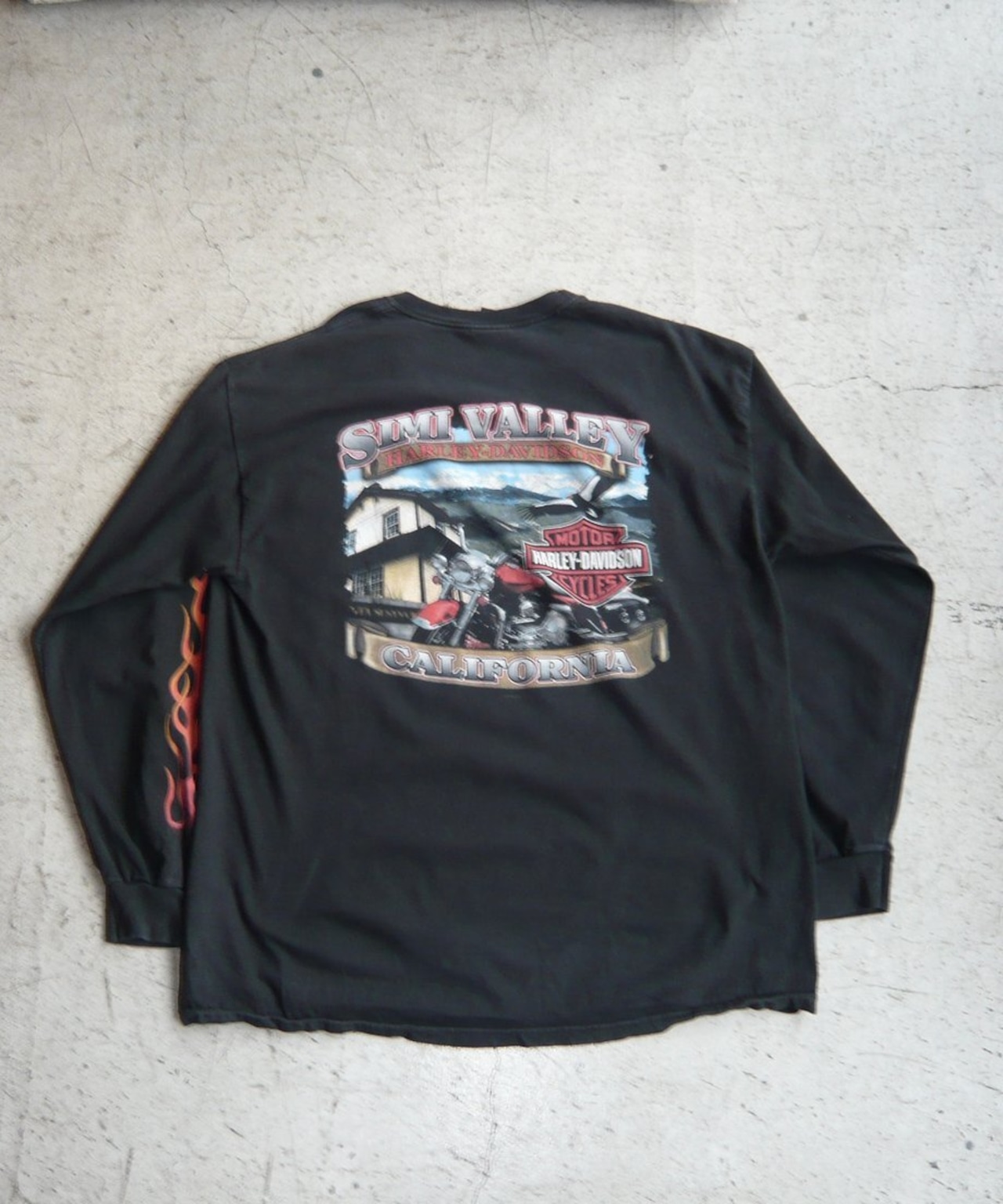 00s HARLEY-DAVIDSON ハーレーダビッドソン LS Tシャツ