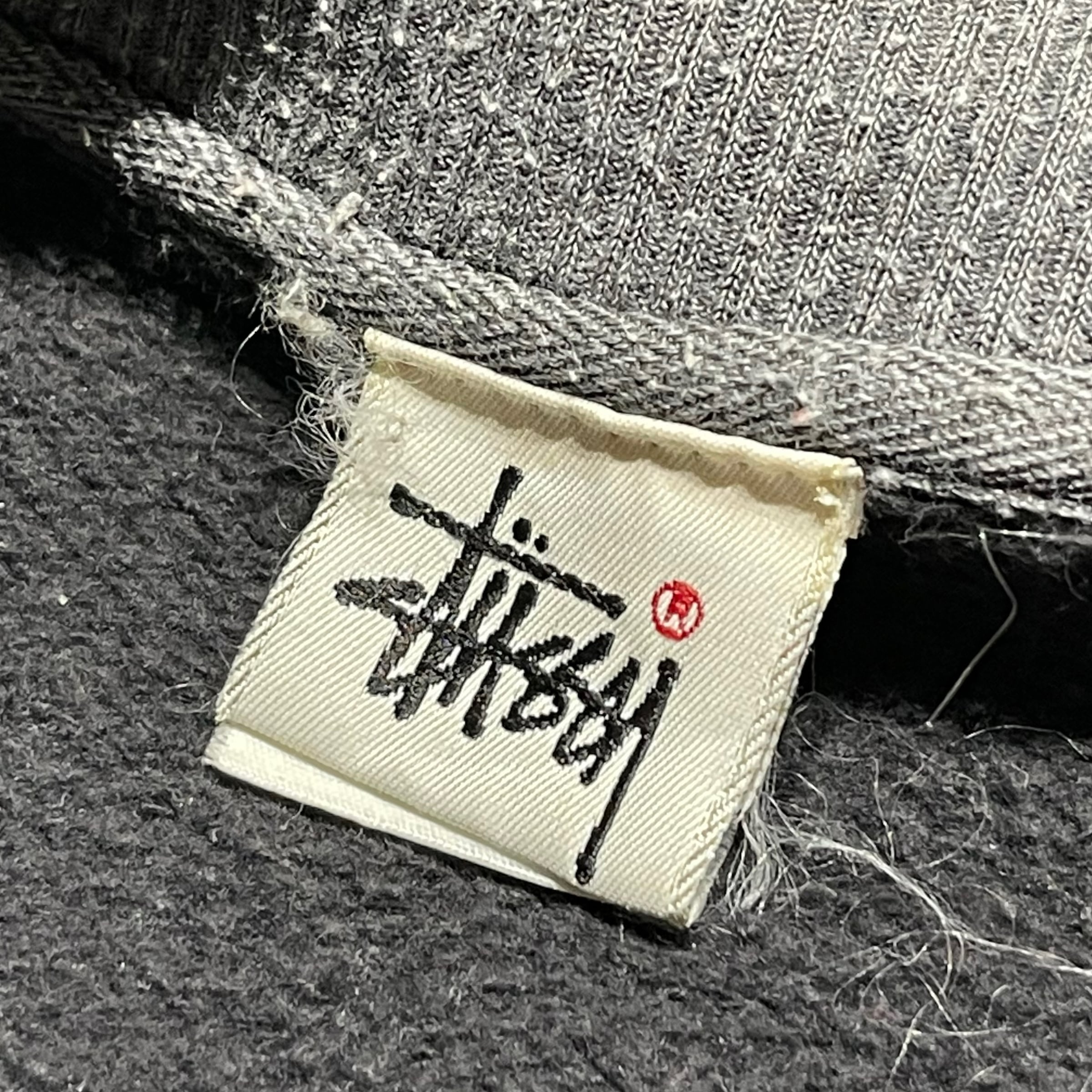 90’s old stussy Design Sweat “STUSSY COLLEGE” 白タグ