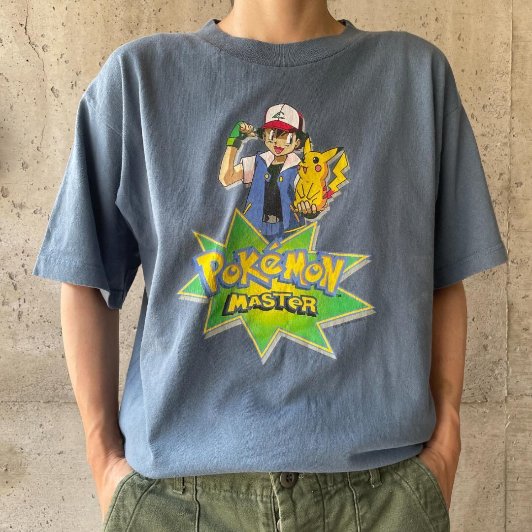 90年代　任天堂公式　ポケモンTシャツ CN5】99年 ポケモン 任天堂 ピカチュウ Tシャツ ビンテージ 90s