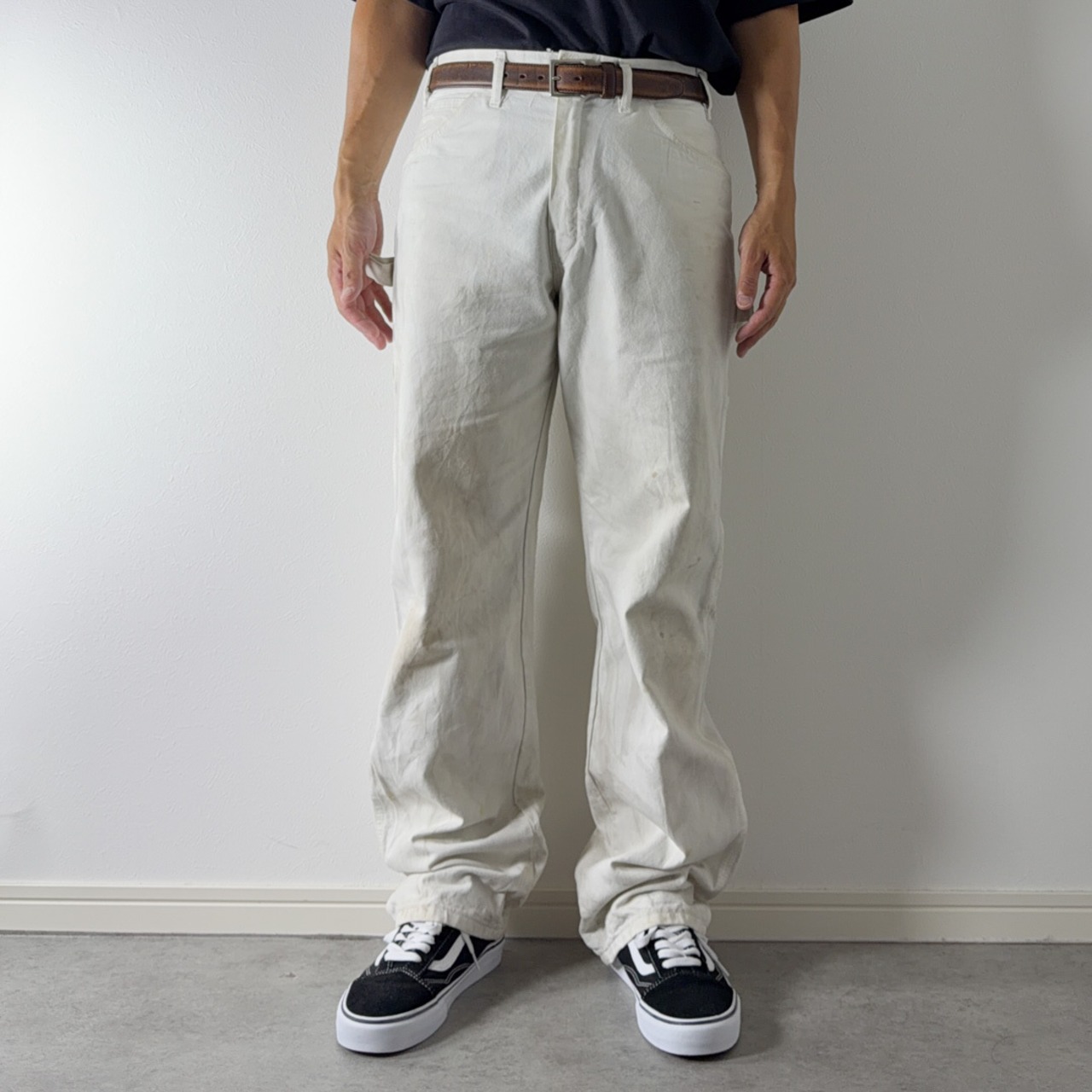 Dickies Sherwin-Williams white painter pants [W31.5L31.5相当] 古着 - 17