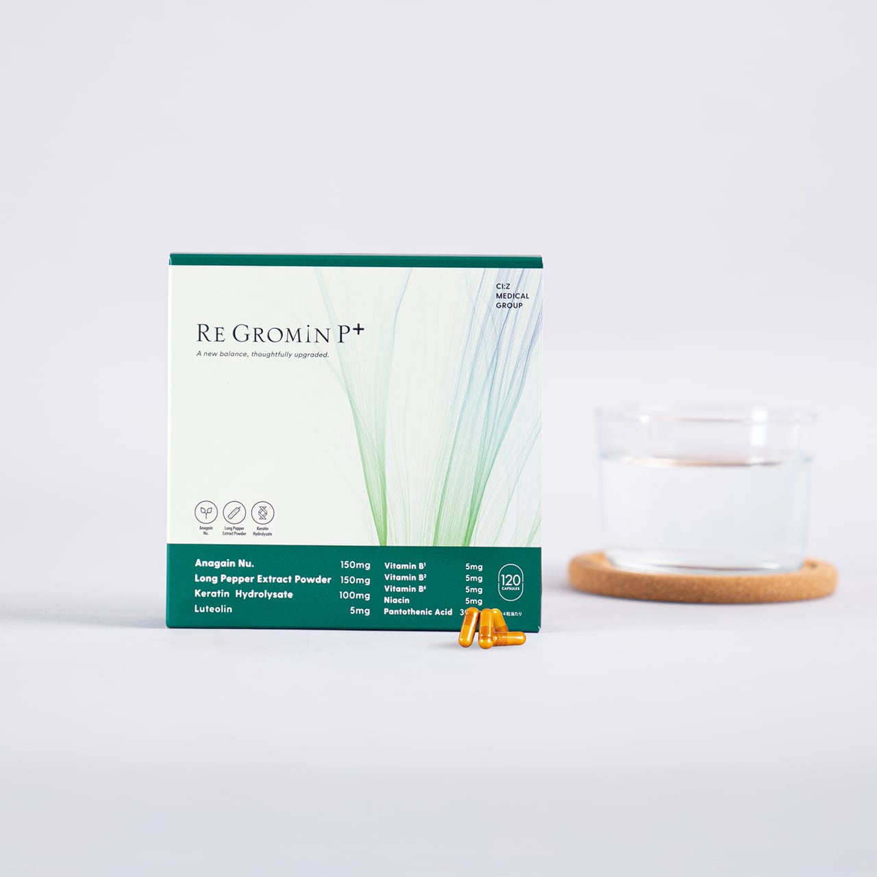 【定期便】リグロミンP＋（美髪・育毛サポートサプリメント）