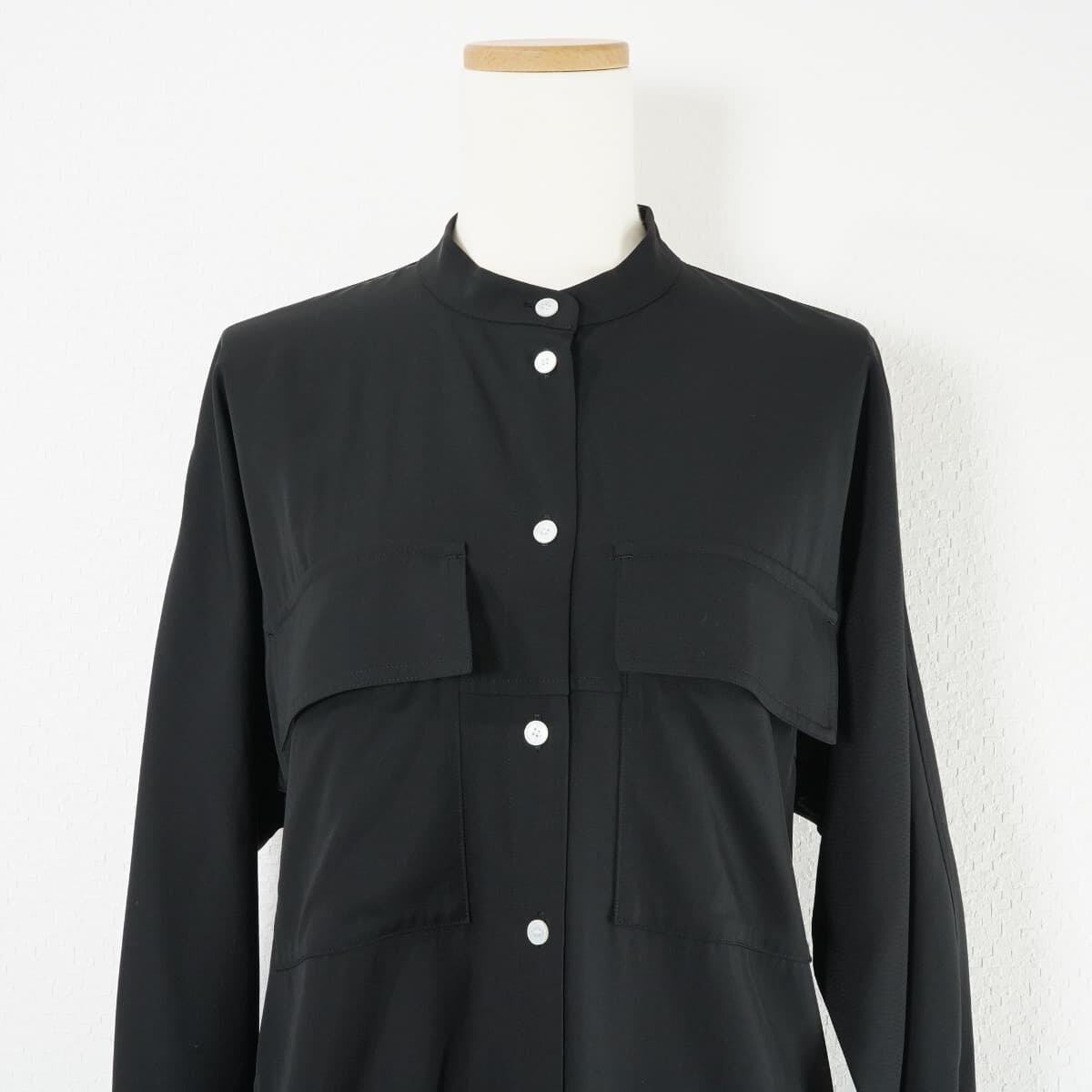 CINOH チノ RAYON TWILL POCKET SHIRT レーヨンツイルポケットシャツ 