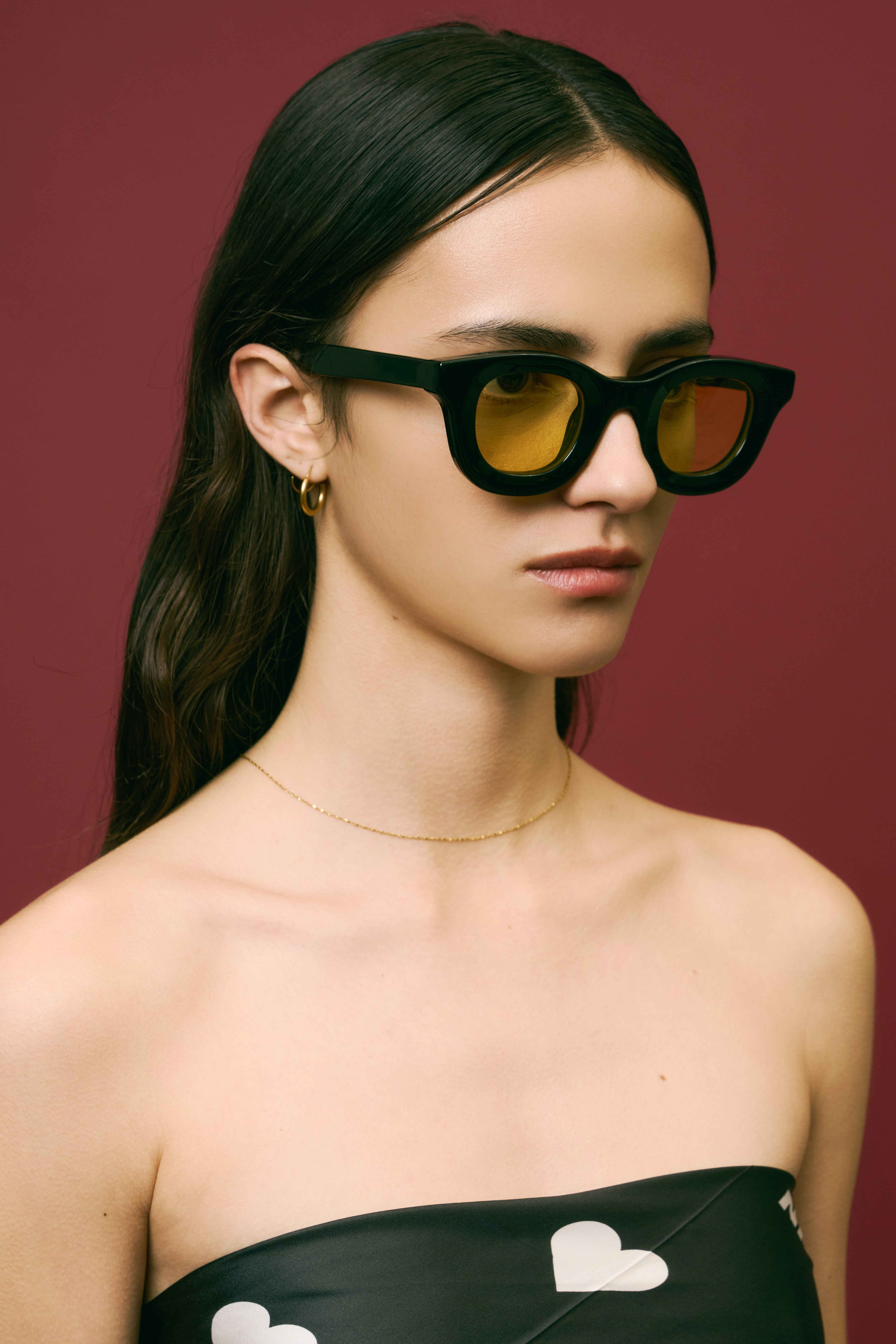 !!!Tomo!!! ✓GANIE.Gaelle サングラス Gaelle | yellow | GANIE