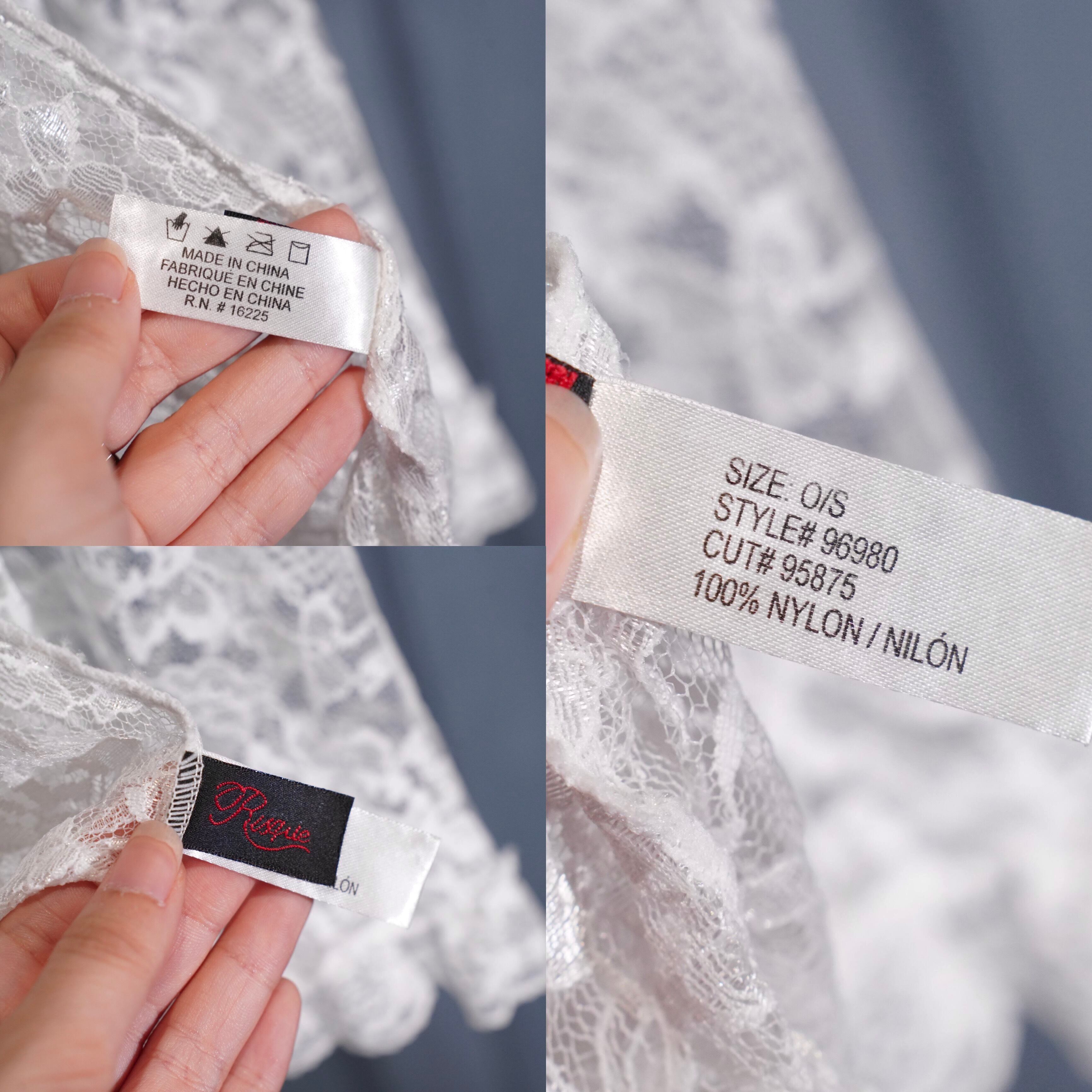 USA VINTAGE Risque ALL LACE DESIGN LINGERIE CAMISOLE/アメリカ古着