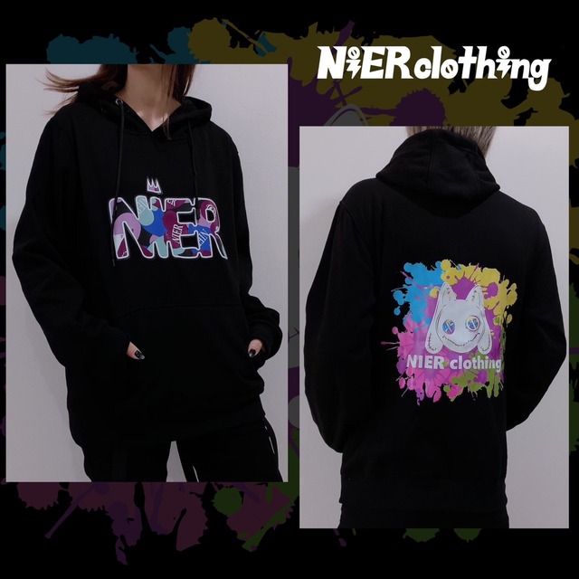 防寒裏起毛BLACK PARKA【LADIES】