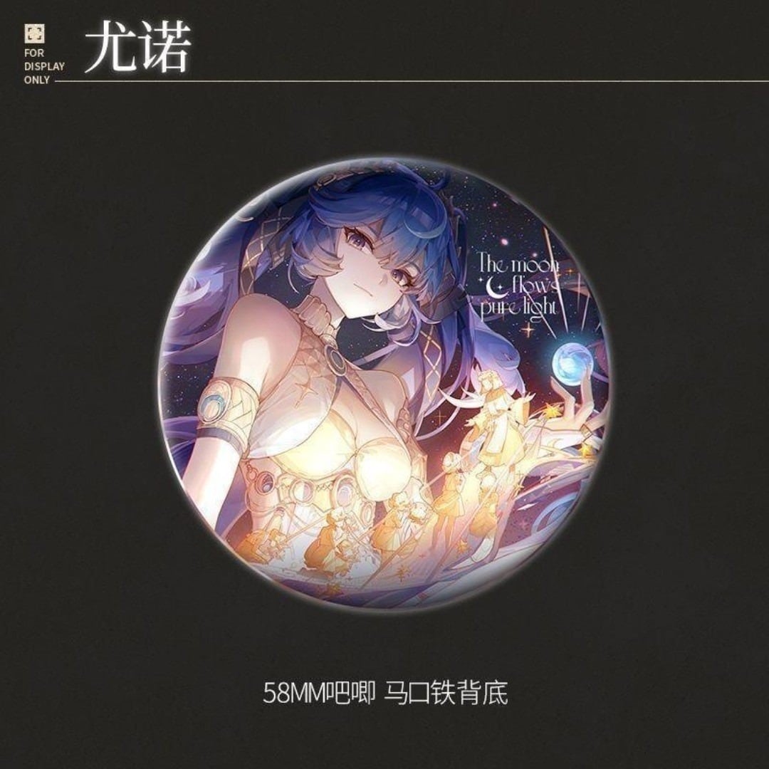 鳴潮 ユーノ 缶バッジ ホログラムカード 6点セット コラボ | mihoyo