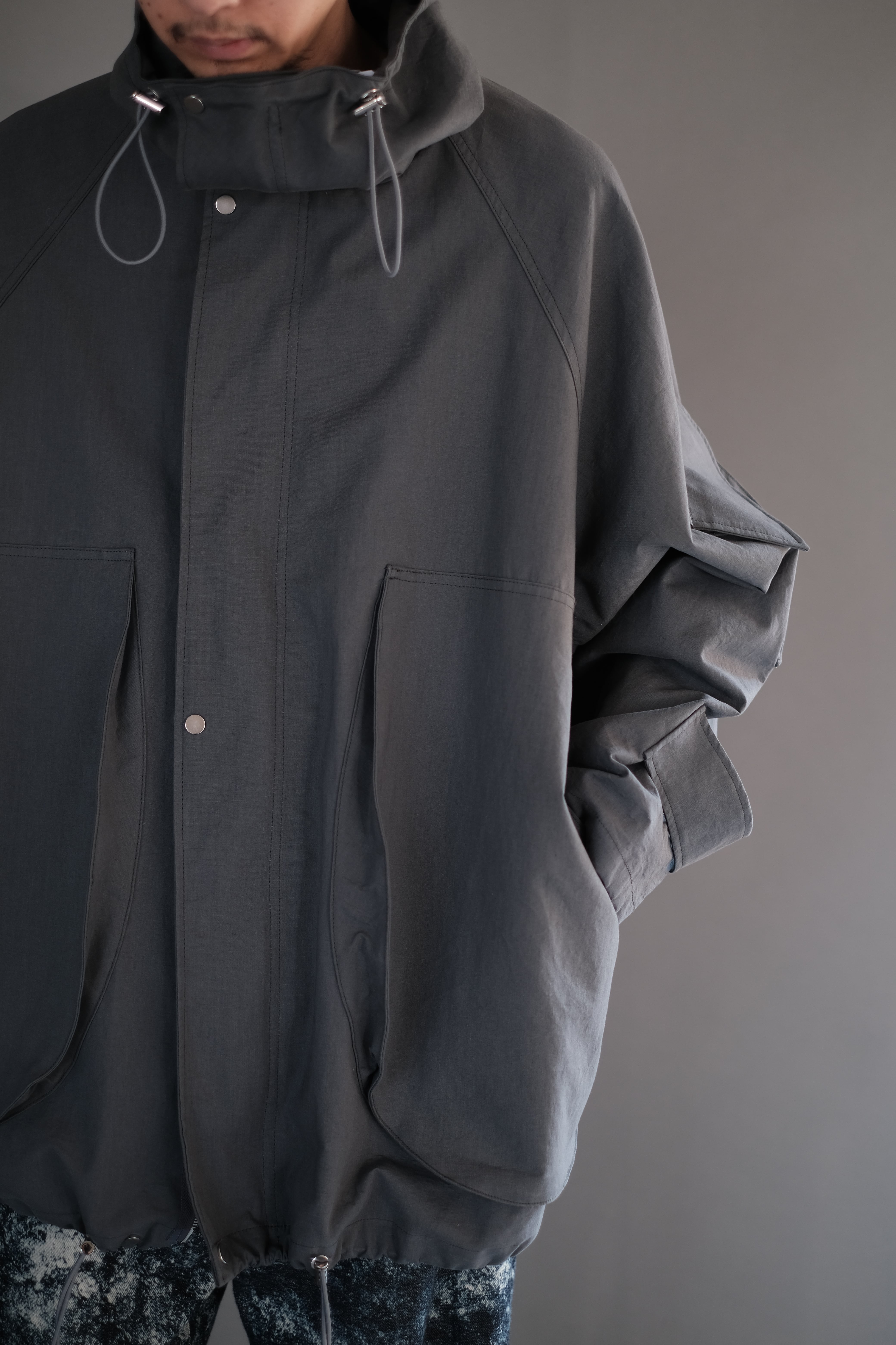 OUAT / -011- CHANNEL JACKET GRAY | LIVING