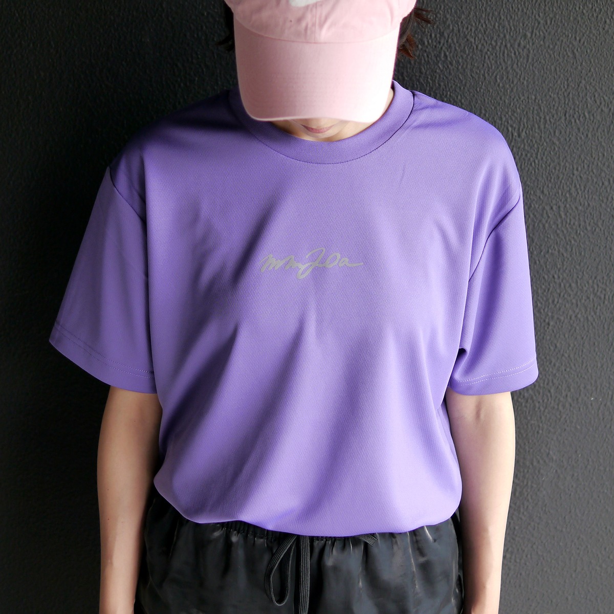 Logo.ドライTシャツ_バイオレットパープル | MM20a TENNIS WEAR