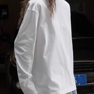ドロップショルダー オーバーサイズ ロングスリーブTシャツ A00403
