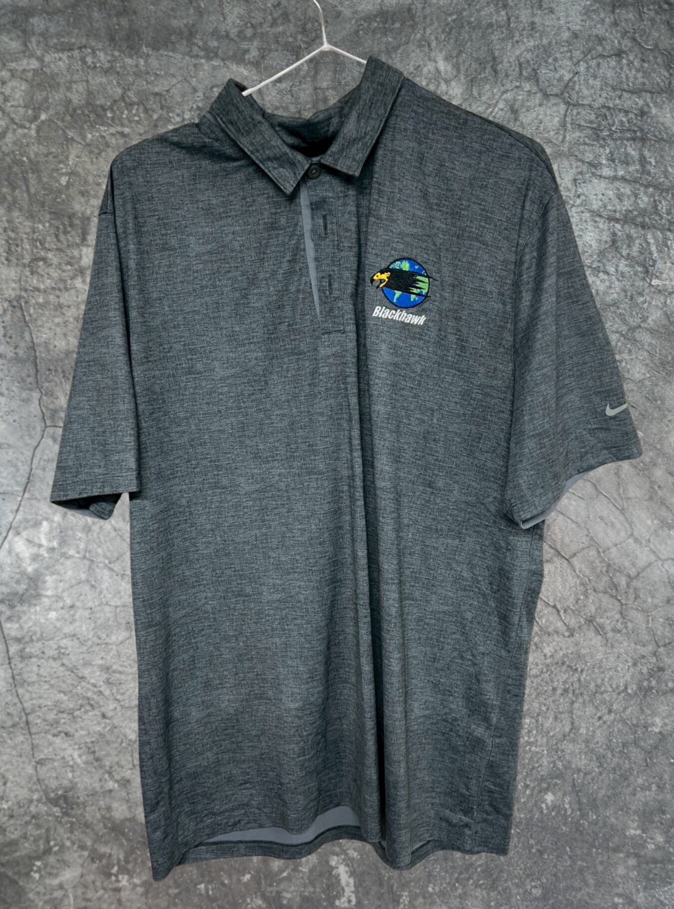 刺繍半袖ポロシャツ size:M