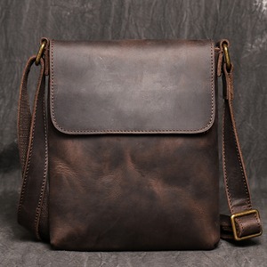 Genuine Leather Crossbody Bag / 本革 レザー クロスボディ バッグ