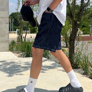 インディゴデニムハーフパンツ　MT0080428