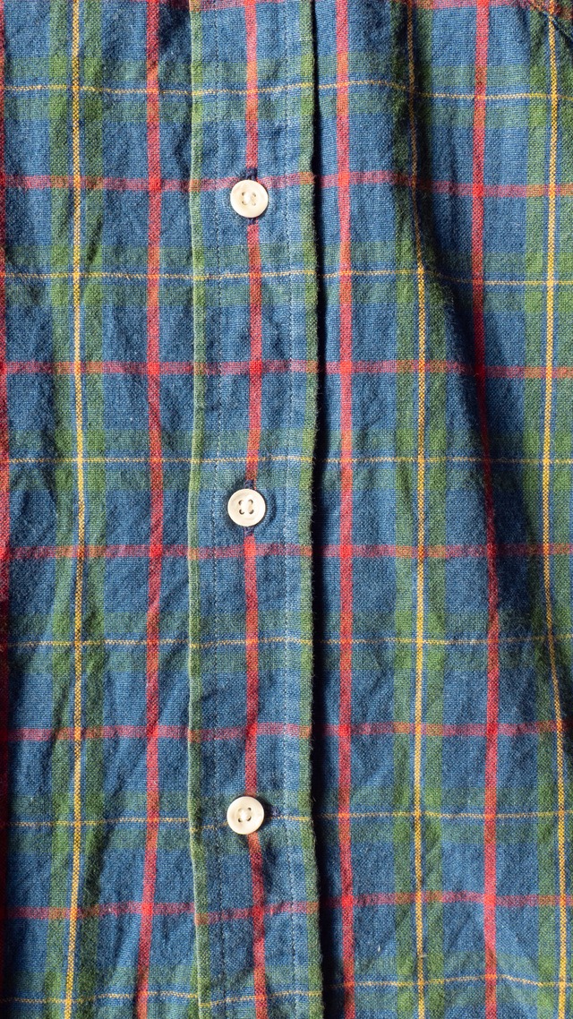 "GANT RUGGER" used Indigo oxford BD shirt