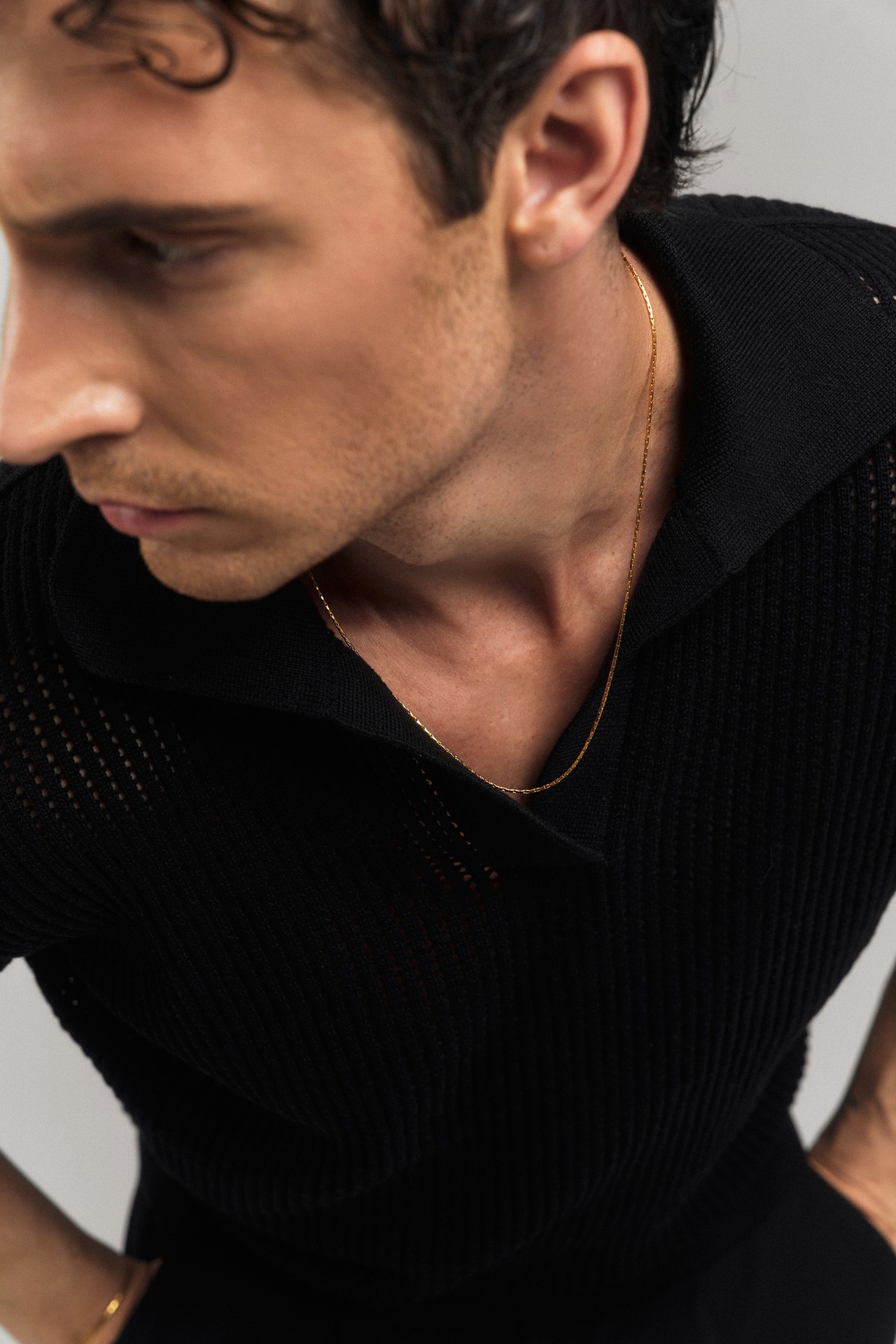 【Wire Skin Necklace】 / GOLD