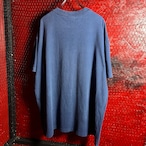 90s USA製 TOMMY HILFIGER ロゴTシャツ ネイビー トミー