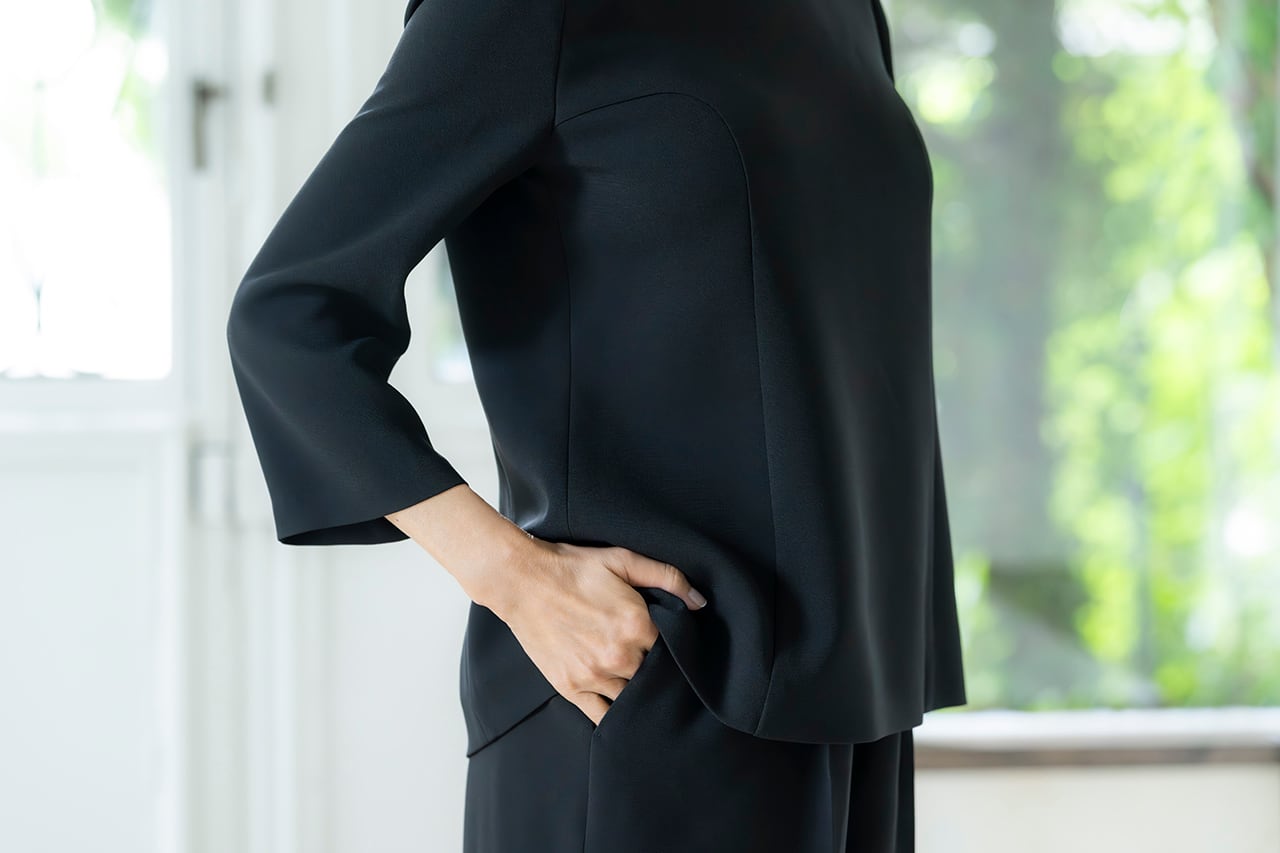 中村江里子セレクションAve.KIKI×東京ソワール オリジナル・ブラック