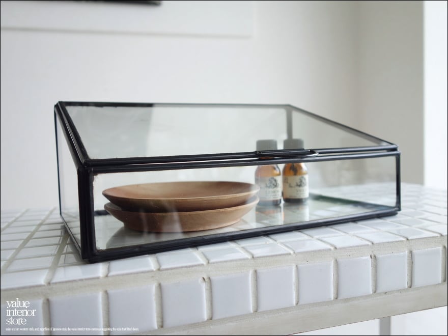 真鍮コレクションケースTRA ガラスケース ショーケース 手作り 展示