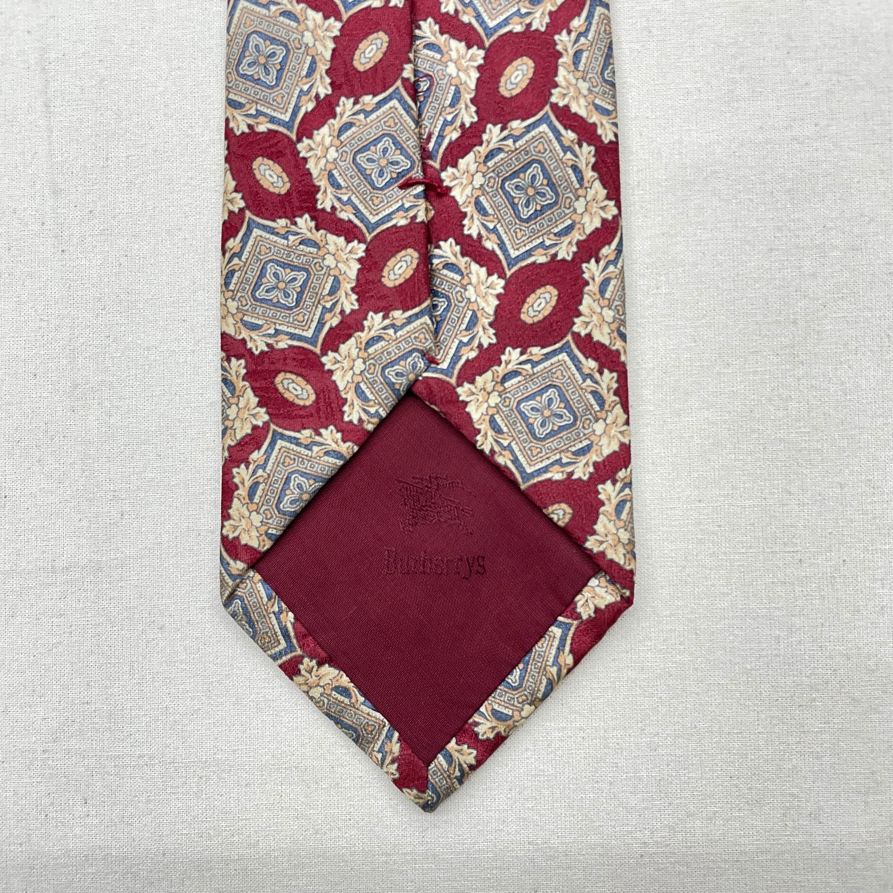 Burberrys】90s necktie ネクタイ Burberry バーバリー ペイズリー