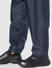 Kajimeiku(カジメイク)防風 撥水 軽作業 汚れよけ ポリエステルパンツ 2206 ネイビー 4L