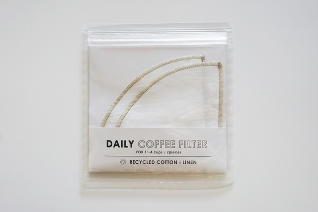 DAILY COFFEE FILTER　- cotton × linen -